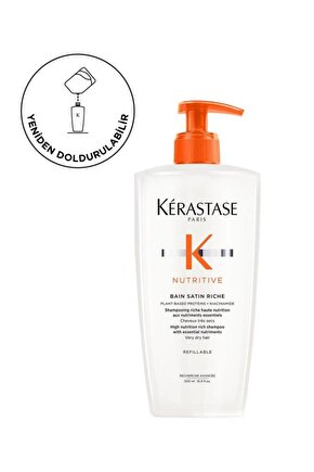 Nutritive Bain Satin Riche Yoğun Nemlendirici Şampuan 500 ml