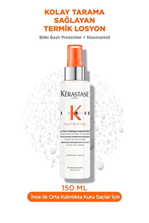 Nutritive Nutritive Lotion Thermique Kolay Tarama Sağlayan Termik Losyon 150 ml 150 ml 150