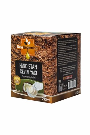 Hindistan Cevizi Yağı 210 ml