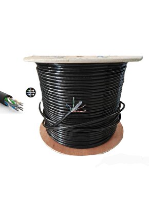 DIŞ ORTAM İÇİN DAYANIKLI İNTERNET KABLOSU CAT 6 KAYIPSIZ 50 MT 50 METRE