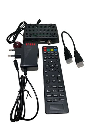 Hd Hdmi Girişli Tv Uyumlu Mini Uydu Alıcısı Hazır Yüklü