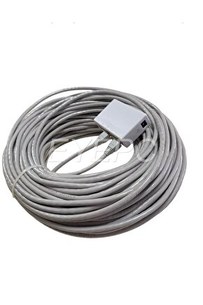 Port Internet Hub Hup Çoğaltıcı Dağıtıcı Çoklama Ethernet Siviç+2*5 Metre Cat 6 Kablo