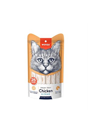 Tavuklu Ve Yengeçli Krema Kedi Ödülü 25x14gr