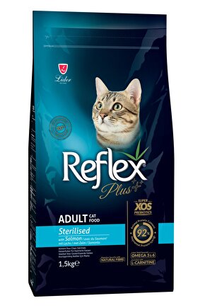 Plus Somonlu Kısırlaştırılmış Kedi Maması 1,5 Kg