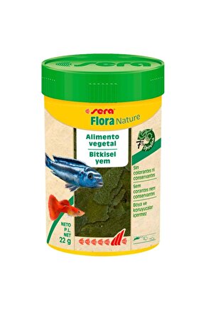 Flora Nature Bitkisel Pul Balık Yemi 100 ml