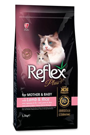 Plus Mother & Babycat Kuzu Etli 1.5 Kg Yavru Kedi Maması