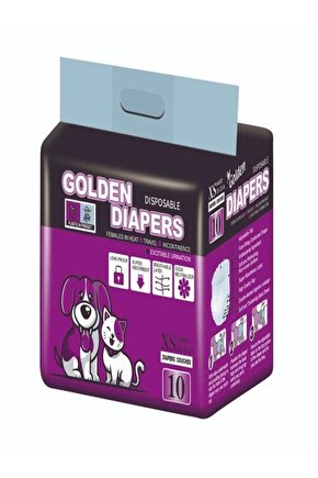 Dıapers Xs Köpek Eğitim Pedi 10 Lu