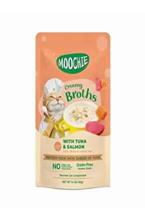 MOOCHİE ÇORBA KEDİ ÖDÜLÜ TON-SOMON 40 GR