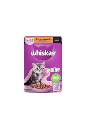 WHİSKAS KÜMES HAYVANLI POUCH 85 GR