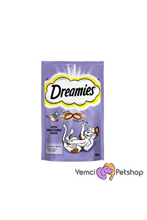 Dreamies Ördekli Kedi Ödülü 60 Gr