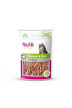 Kedi Ödül Soft Snack Tavuk Balık 50g