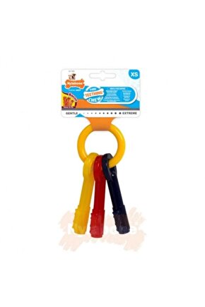 Puppy Teething Keys Bacon Xs