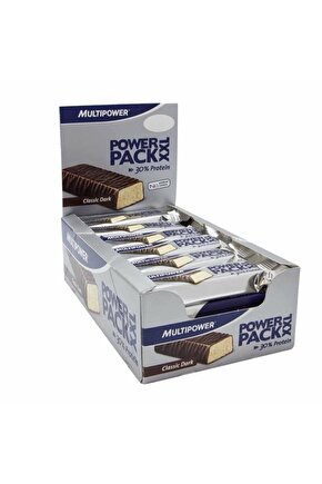 Power Pack Xxl Protein Bar Classic 60 gr 24 Adet - Classic Dark Aromalı