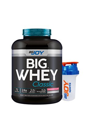 Big Whey Classic Whey Protein Çilek Aromalı 2376g 72 Servis