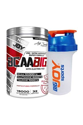 Bcaabig Karpuz Aromalı  589g Bcaa + Glutamin (10g Bcaa+4g Glutamin+1g Taurine) Aminoasit