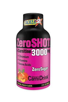 Şeftali Aromalı L Karnitin 12×60 ml 3000 Mg L- Carnitine