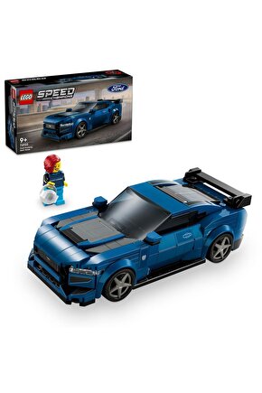 ® Speed Champions Ford Mustang Dark Horse Spor Araba 76920 - 9 Yaş+ İçin Yapım Seti (344 Parça)