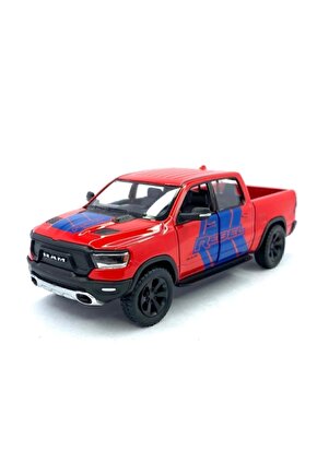 2019 Dodge Ram 1500 W - Çek Bırak 5inch. Lisanslı Model Araba, Oyuncak Araba 1:46