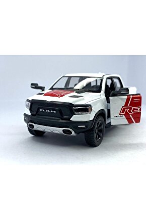 2019 Dodge Ram 1500 W - Çek Bırak 5inch. Lisanslı Model Araba, Oyuncak Araba 1:46