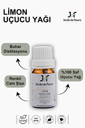 Limon (Lemon) Uçucu Yağı 10 ml - %100 Saf Aromaterapi Yağı