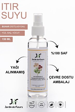 Itır Suyu 150 ml  Saf Aromaterapi Hidrosolü - , Nemlendirici