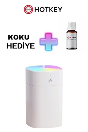 H2O Humidifier 400 Ml Ulrasonik Hava Nemlendirici Buhar Makinesi Ve Aroma Difüzörü