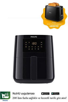 Essential Hd925290 Airfryer Fritöz + Hd258190 Ekmek Kızarma Makinesi Hediyeli