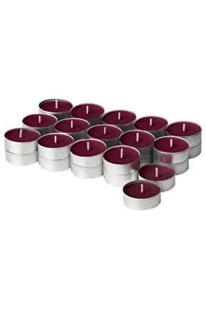 Störtskön Kokulu Tealight Mum Kırmızı 3,5 Saat Yabani Meyveler 20502166