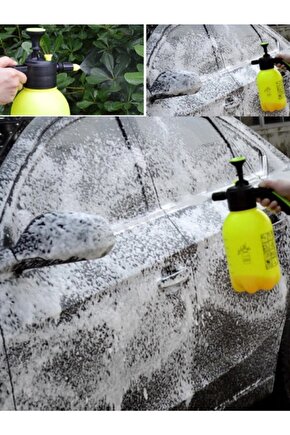 Araba Köpük Püskürtme El Değmeden Araç Temizleme Basınçlı Oto Yıkama Pompası Köpük Püskürtme 2litre