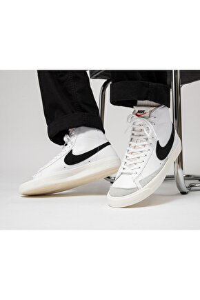 Blazer Mid 77 Vntg Beyaz Sneaker Sportie