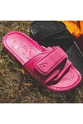 Pharrell Williams Chancletas Hu Slaytlar Pembe Sneaker Terlik