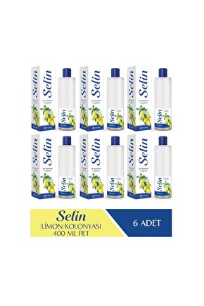 Limon Kolonya Pet 400ml 6lı Set 2400 ml