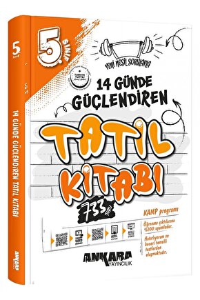 5.sınıf 14 Günde Güçlendiren Tatil Kitabı