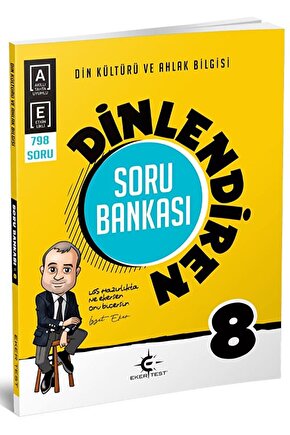 Eker Test 8. Sınıf Din Kültürü ve Ahlak Bilgisi Dinlendiren Soru Bankası  9786059054782