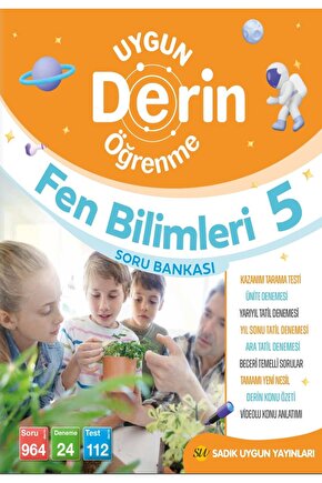 5.SINIF FEN BİLİMLERİ DERİN ÖĞRENME SORU BANKASI (YENİ) KAVRAM HARİTASI HEDİYELİ