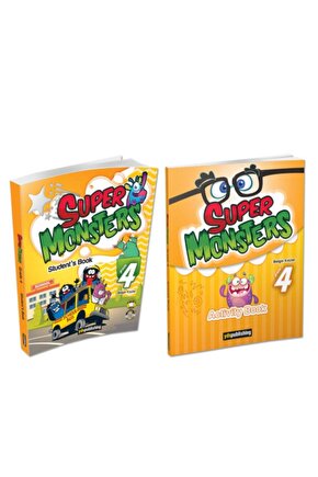 4. Sınıf Super Monsters Students Book+ Activity Book Yds Publishing Yayınları