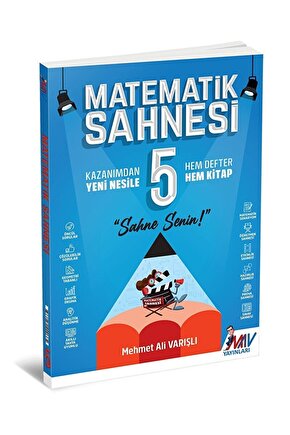 5. Sınıf Matematik Sahnesi Soru Bankası  Mehmet Ali Varışlı  MAV Yayınları  9786059429665