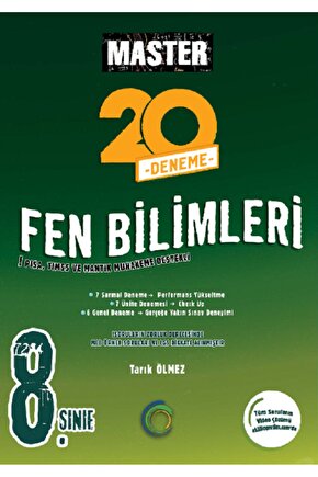 Okyanus - 8. Sınıf Master 20 Fen Bilimleri Denemesi