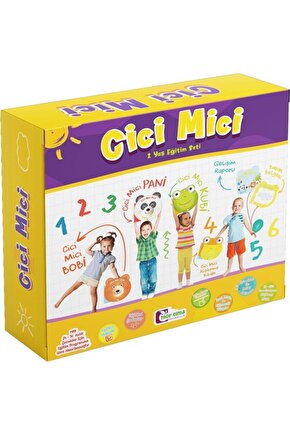 Cici Mici 2-3 Yaş Okul Öncesi Eğitim Seti