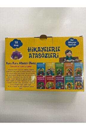 Hikayelerle Atasözleri 3. ve 4.Sınıflar İçin 10 Kitap