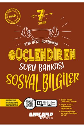 7. Sınıf Güçlendiren Sosyal Bilgiler Soru Bankası