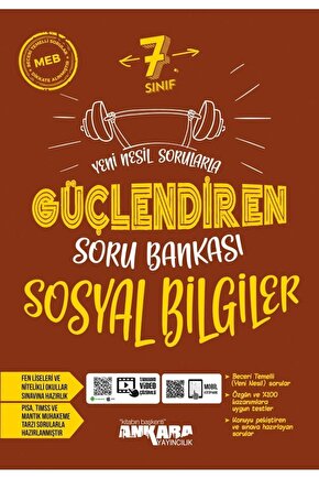 Güncel 7.Sınıf Sosyal Bilgiler Yeni Nesil Sorularla Güçlendiren Soru Bankası