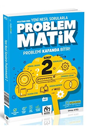 2. Sınıf Kolaydan Zora Yeni Nesil Sorularla Problemmatik  Model Eğitim Yayıncılık  9786257509756