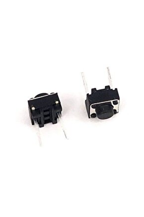 5 Adet - Buton 6x6x5 Mm 2 Pin, On Off Anahtar Button Bas-çek