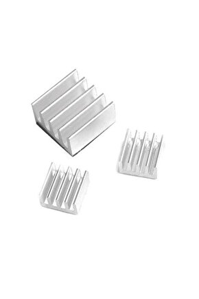 Alüminyum Soğutucu Set (Heat Sink) A4988 DRV8825 Raspberry Uyumlu 3 Adet