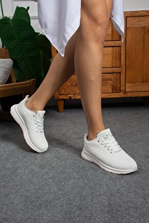 Nefes Alabilen Casual Yumuşak Örme Günlük Ortopedik Rahat Phaylon Taban Sneaker Kadın Yürüyüş Ayakka