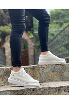 Erkek Bağcıklı Sneaker Ortopedik Mevsimlik Günlük Ayakkabı