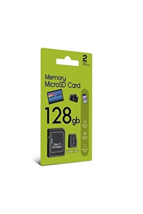 CLASS 10C 128GB MİKROSD HAFIZA KARTI ADAPTÖRLÜ TFCARD HİGH TRANSFER SPEED READİNG YÜKSEK HIZLI