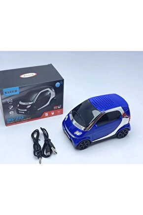 Mini Smart Oto Tasarımlı Bluetooth Hoparlör Sd Kart Usb Fm Radyolu Kablosuz Speaker