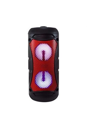 40 Cm Bluetooth Hoparlör Led Işıklı Taşınabilir Kablosuz Speaker